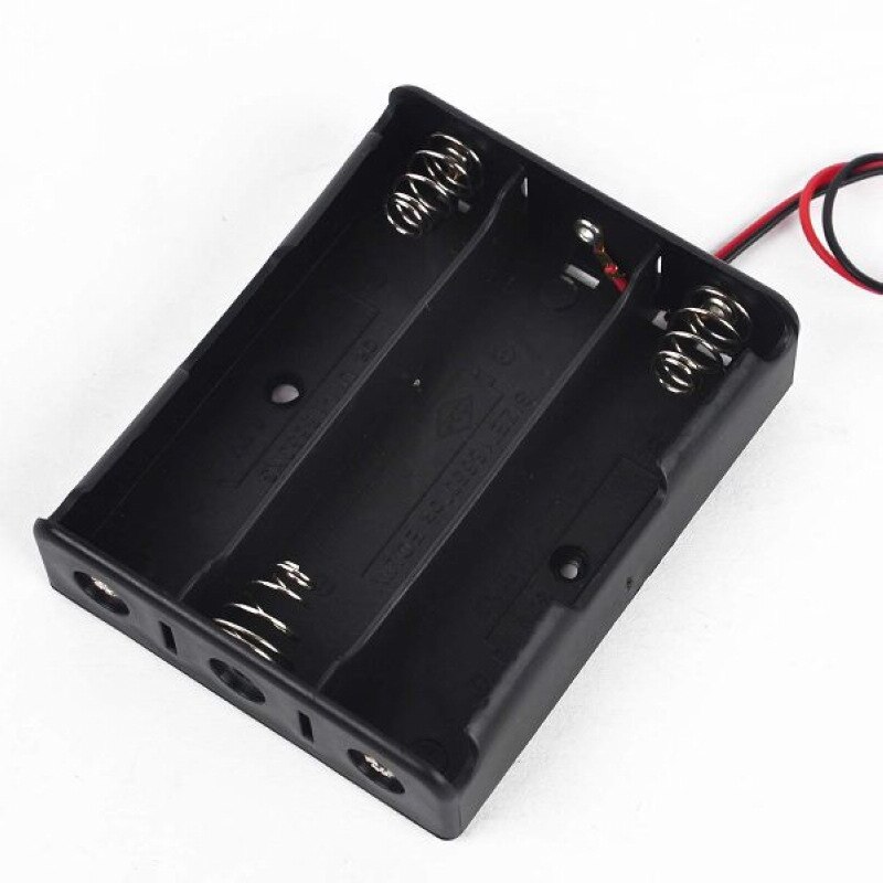 DIY 18650 Battery Storage Box 1X 2X 3X 4X Slot Power Bank Cases Batteries Clip Holder Container With Wire Lead Pin Z2: X3 slot