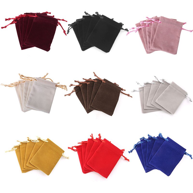 5 sztuk RPG worek kości aksamitna, zamykana na sznurek torby karty do tarota ozdoba do torby 10*12cm wysokiej jakości torba flanelowa prezent torba Drop Shipping
