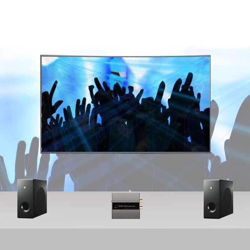 ARC Converter HDMI ARC to RAC o Converter L/R RCA 3.5mm o Adapter for HD DVD Blu-Ray PS3 PS4 Apple TV