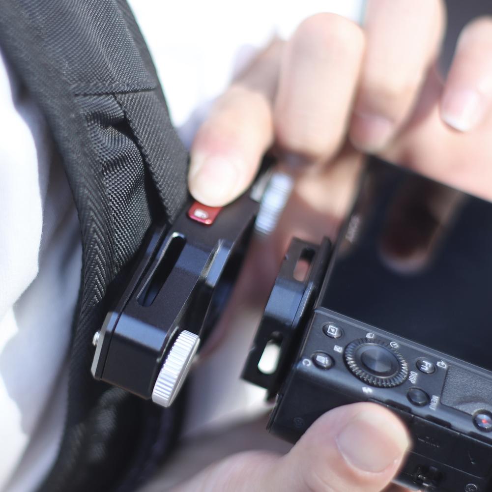 Ulanzi U100 Camera Holder Quick-mount 360° Panoramic Shooting Cold Shoe Quick Release Holder