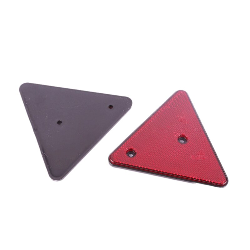 !	triangle REFLECTOR. trailer light ACCESSORIES PARTS RED TRAILER REFLECTOR trailer parts