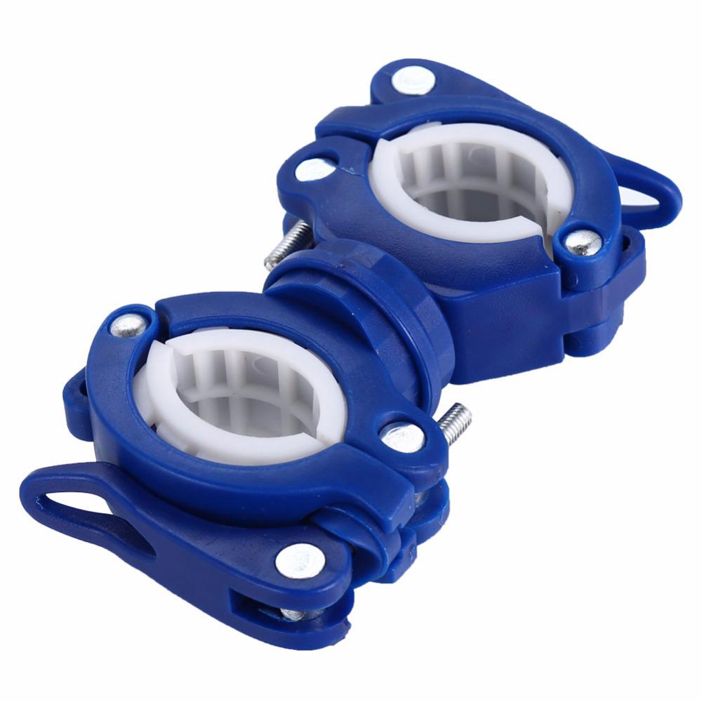 360 grad Drehung Einstellbar Fahrrad Vorderseite Lampe Halterung Taschenlampe Halfter Fahrrad Lenker schnell Freisetzung Licht Halterung Klemme Clip