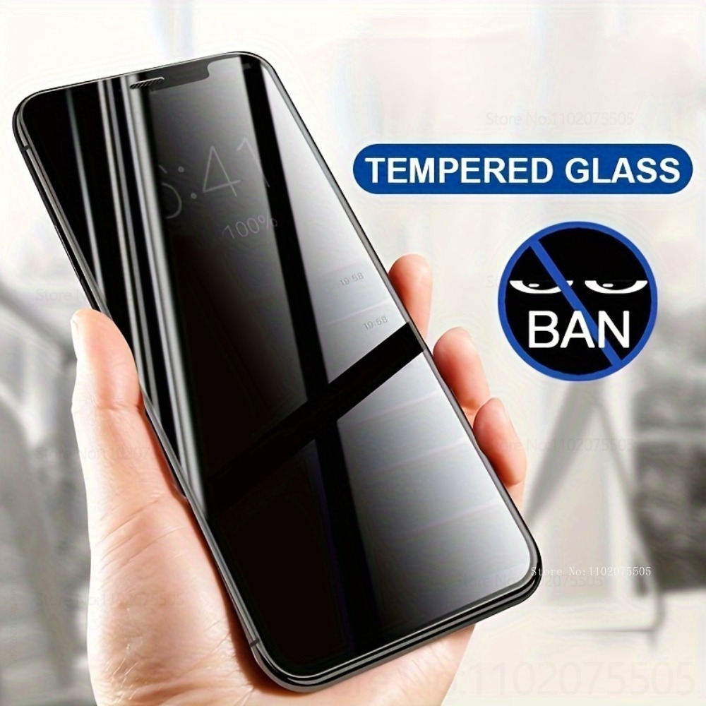 5Pcs Privacy Screen Protector for IPhone 17 Promax 16E 14 Plus 15 Promax Anti-Spy Tempered Glass for IPhone 11 12 Mini 13 Promax