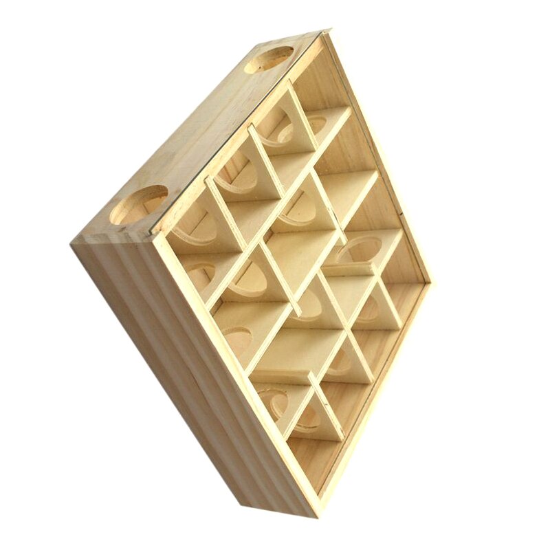 Pet Hamster Wooden Mazes Tunnel Gerbil Rat Mouse Mice Small Animal Play Toys J8 #3