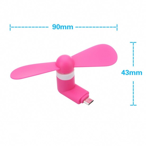 Kreative Handy Fan Android Mini Handy USB Handheld Fan Tragbare Handy Fan