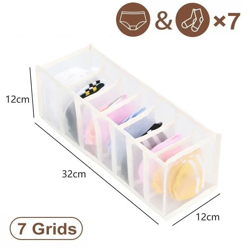 Kast Organizer Ondergoed Organizer Voor Garderobe Kleding Organisatoren Kasten Lade Organisatoren Bh Sokken Opbergdoos: Blauw