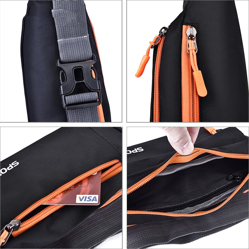 Waist Pack Women Running Waterproof Waist Bag Mobile Phone Holder Gym Fitness Travel Pouch Belt Chest Bags