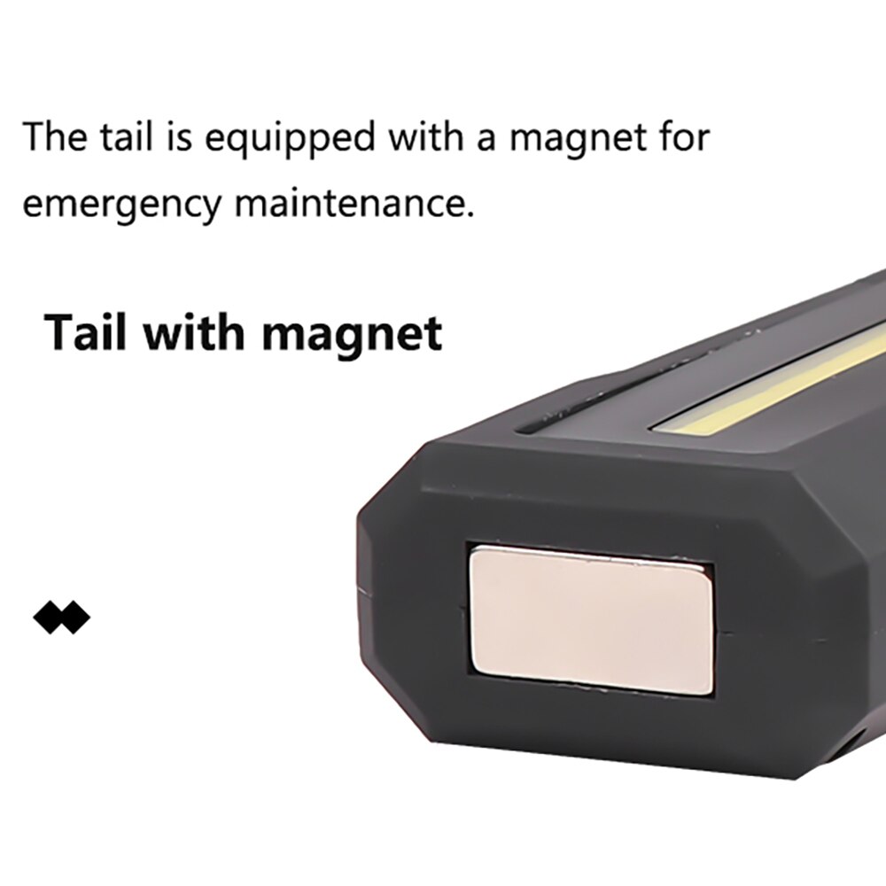 LED Work Light 3W LED 10W UV/White COB UVC Disinfection Work Light USB Rechargeable Ultraviolet UV Lamp Torch Camping Lantern