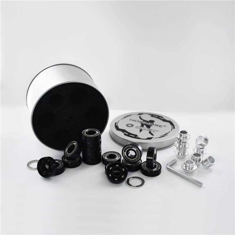 16 Stuks Inline Skates Lager Duurzaam ILQ-9 Pro Dual Line Roller Skate Schoenen Skateboard Hoge Schaatsen 608 Box Case spacer