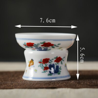 Ceramic Tea Table Zen Ceramic Tea Tray Chinese Tea Culture Tea Cup Tools Set Storage Tray Ceramic Tea Pot: D