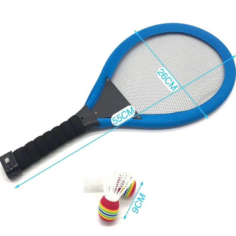 Familieunderholdning udendørs natlystræning led badmintonketchersæt sport  x85