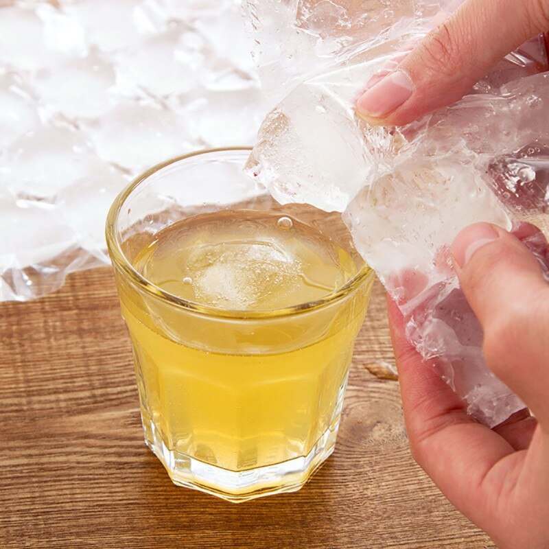 Sacs à glace jetables 10 pièces/paquet | Moule à glace plateau à glaçons, moule à glace d'été bricolage outil à boire, 24 pièces Cubes à glace