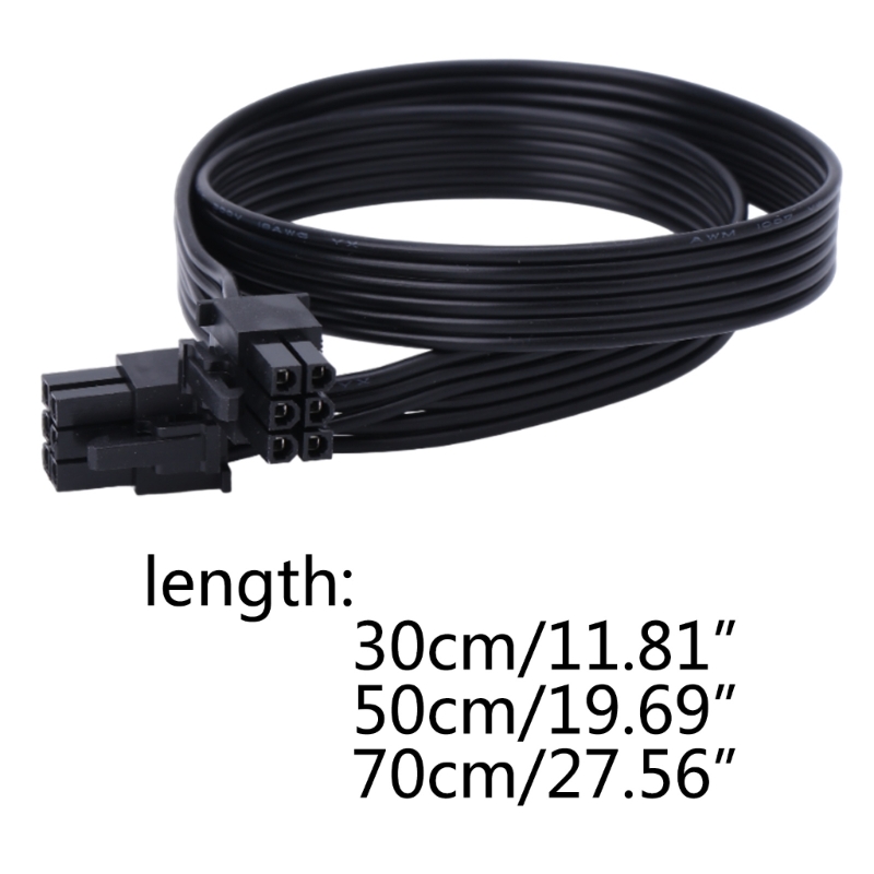 6Pin PCIe Extension Power Cable 6Pin Male to Male 6Pins PCIe Power Extension Adapter Cord