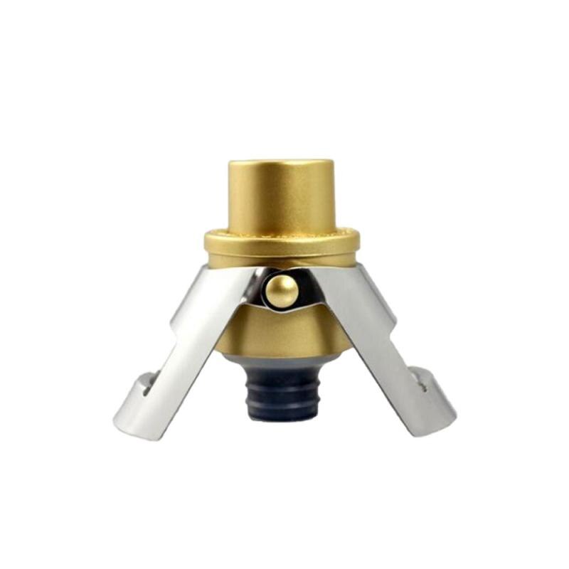 Wine Champagne Cap 304 Stainless Steel Champagne Portable Cork Holding Machine Bar Cork of Wine Sparkling Wine Champagne Cap: 03