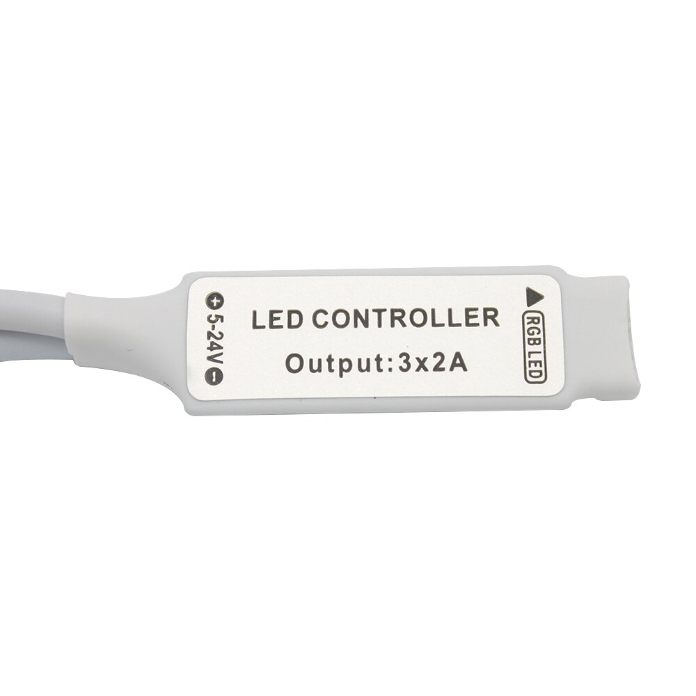 VIPMOON Mini 44 Key Wireless IR Remote Controller for 5050 3528 RGB LED Strip Light Lamp