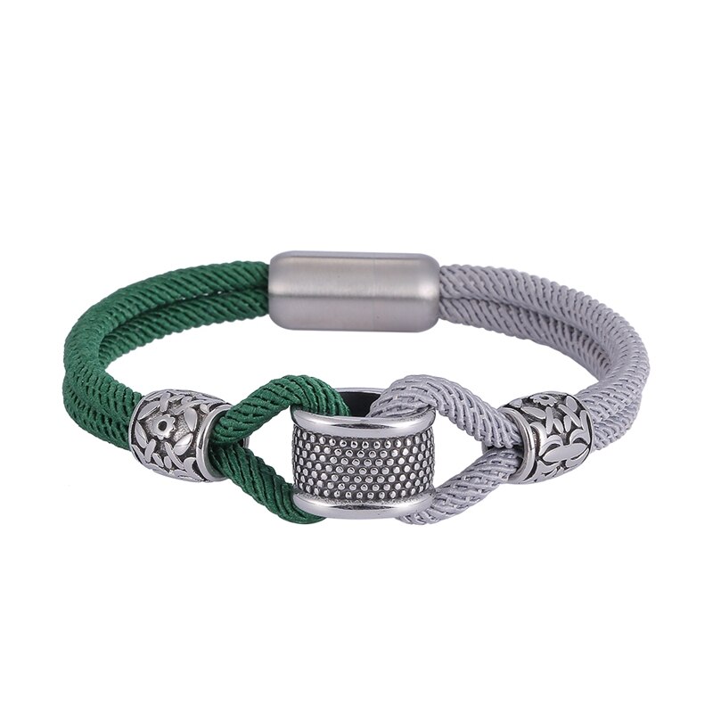 Trendy Handgemachte Milan Seil Einfache Armband Männer Frauen Glück Schnur Armband Hand Jewerly für Freund Freundin SP1100