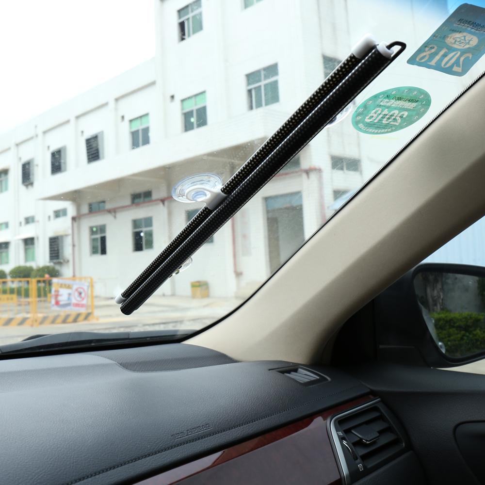 Uxcell Retractable Car Auto Window Sun Shade Visor Windshield Roller Blind 50cm x 125cm Sun UV Side Window Curtain