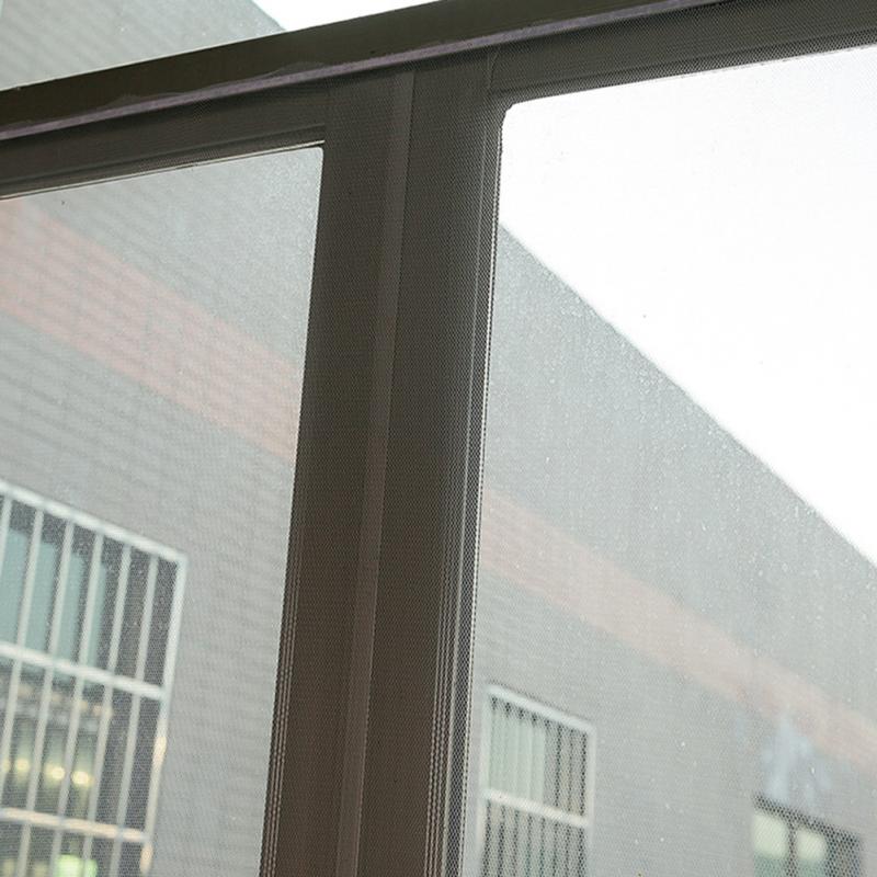 Window Screens Mosquito Netting Flying Curtain Insect Sandfly Anti-Fly Netting Velcro Curtain Mesh Door Screens