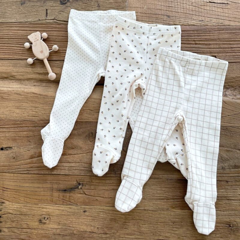Calça legging infantil de algodão xadrez e estampa, para meninos e meninas, de 0 a 24 meses, novo, 2021