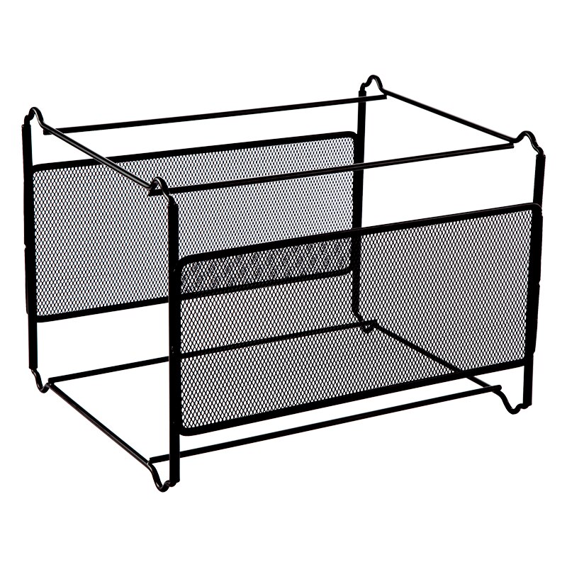 Metal Desk Accessories Mesh Hanging File Folder Frame Documents Holder Organizador A4 FC Size for Company Office Supplies