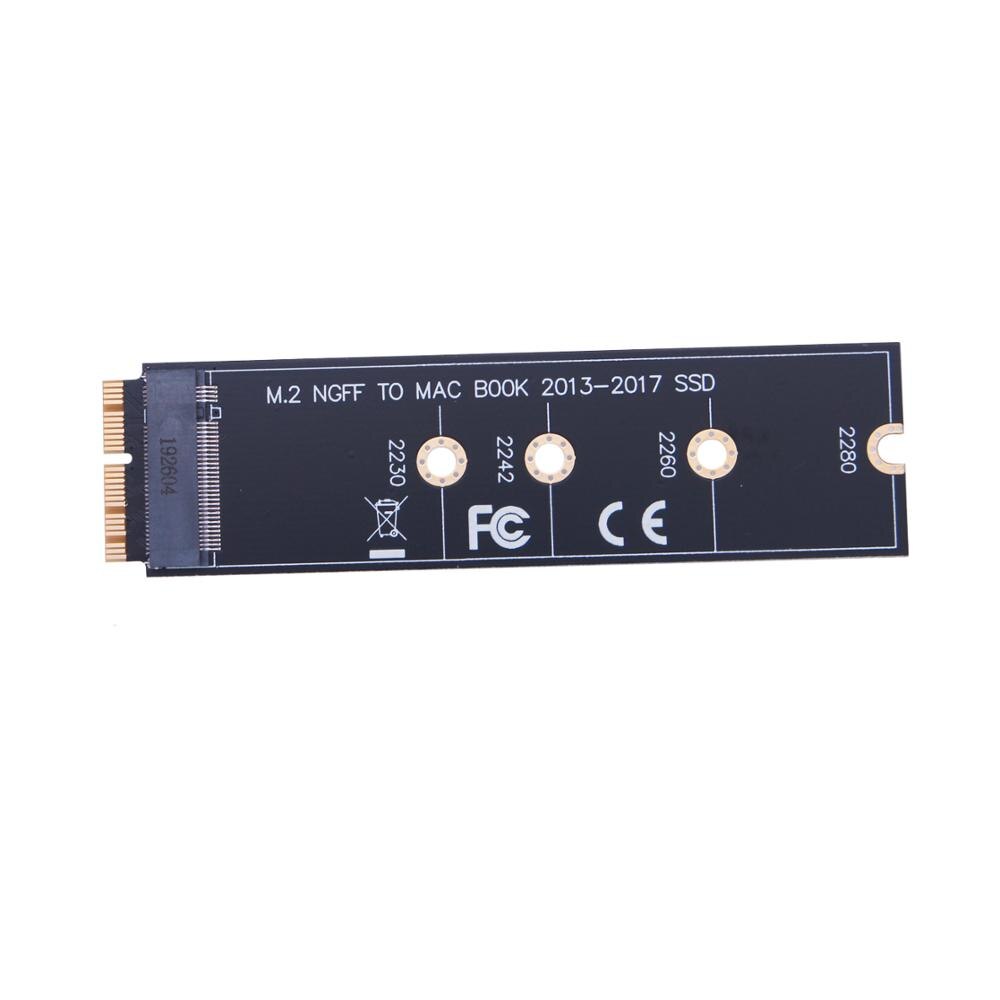 M.2 NVME To for Apple MacBook AIR A1465 A1466 A1502 A1398 SSD Adapter Card PCIE3.0 Expansion Converter x4 x2 protocol