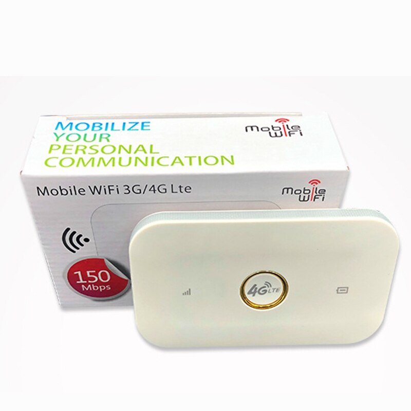 4G LTE MIFI Wireless Router 150Mbps Mobile WiFi 1500MAh Wifi Mobile Hotspot 3G 4G Router with SIM Card Slot