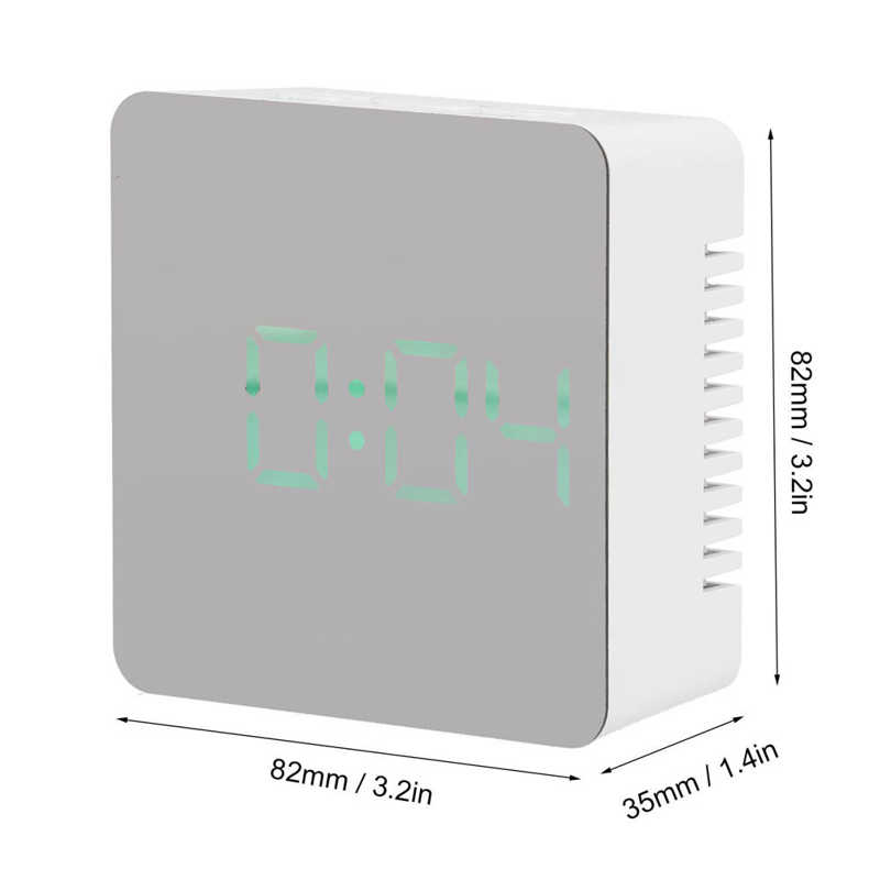 Smart Clock Mirror Clock LED for Living Room for Bedroom for Office