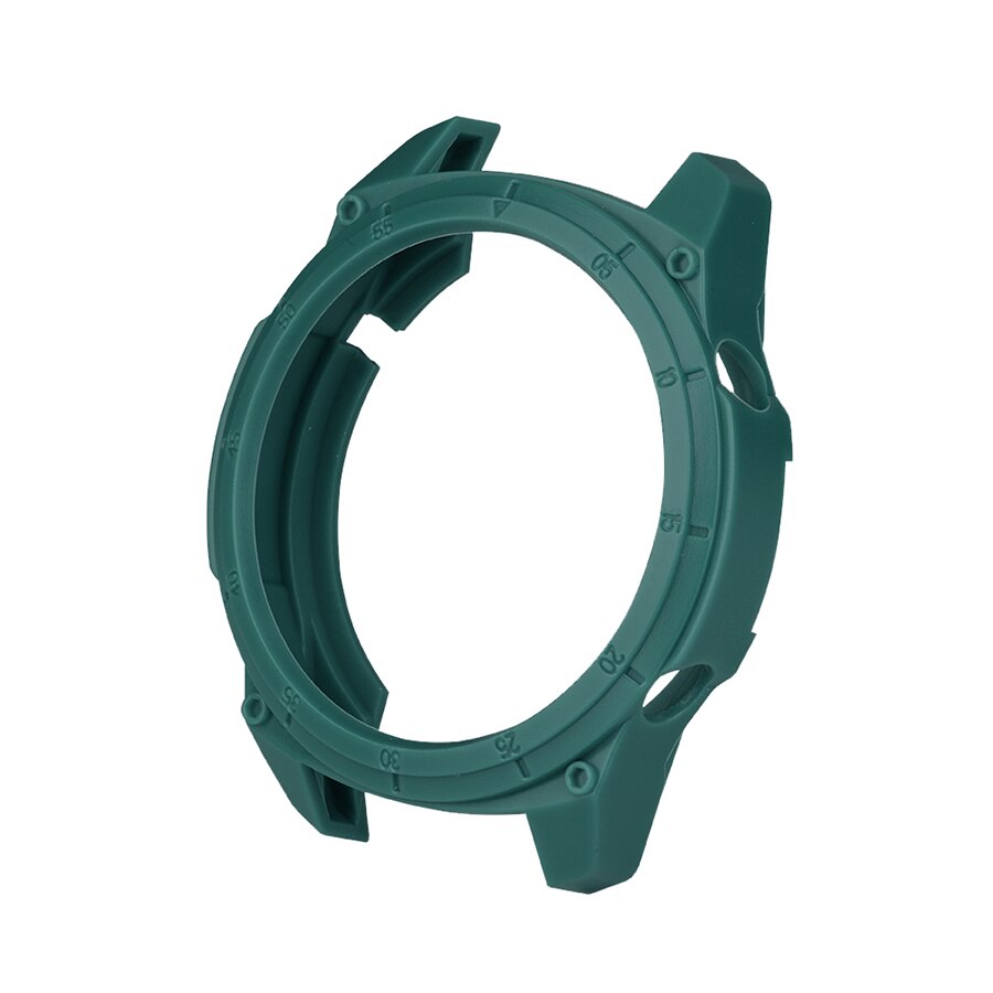 Uhr Fall für Huawei Uhr GT 2 46mm Weiche TPU Schutzhülle Uhr Abdeckung Schutz Rahmen für Huawei GT 2 46mm Stoßstange Fall Zubehör: green
