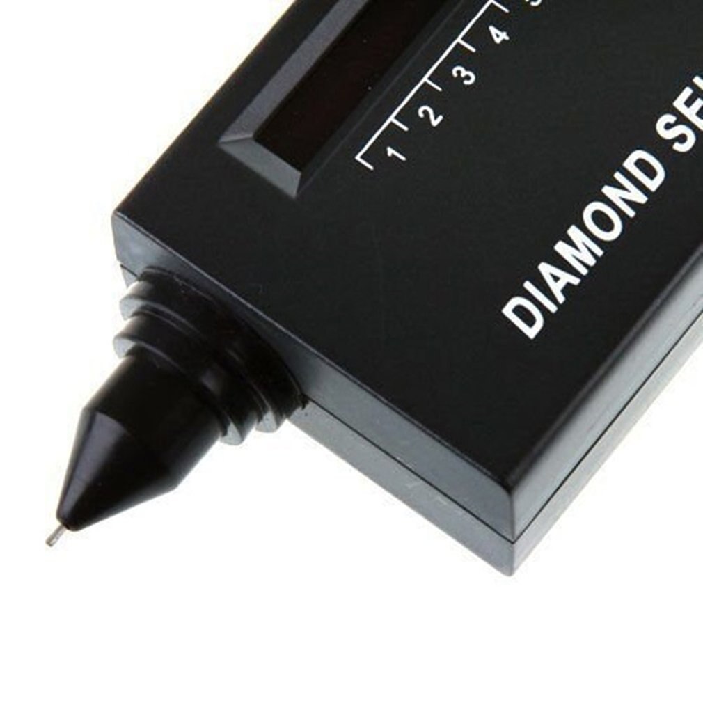 Diamant ædelstene tester pen bærbar ædelsten vælger værktøj ledet indikator nøjagtig pålidelig smykker testværktøj