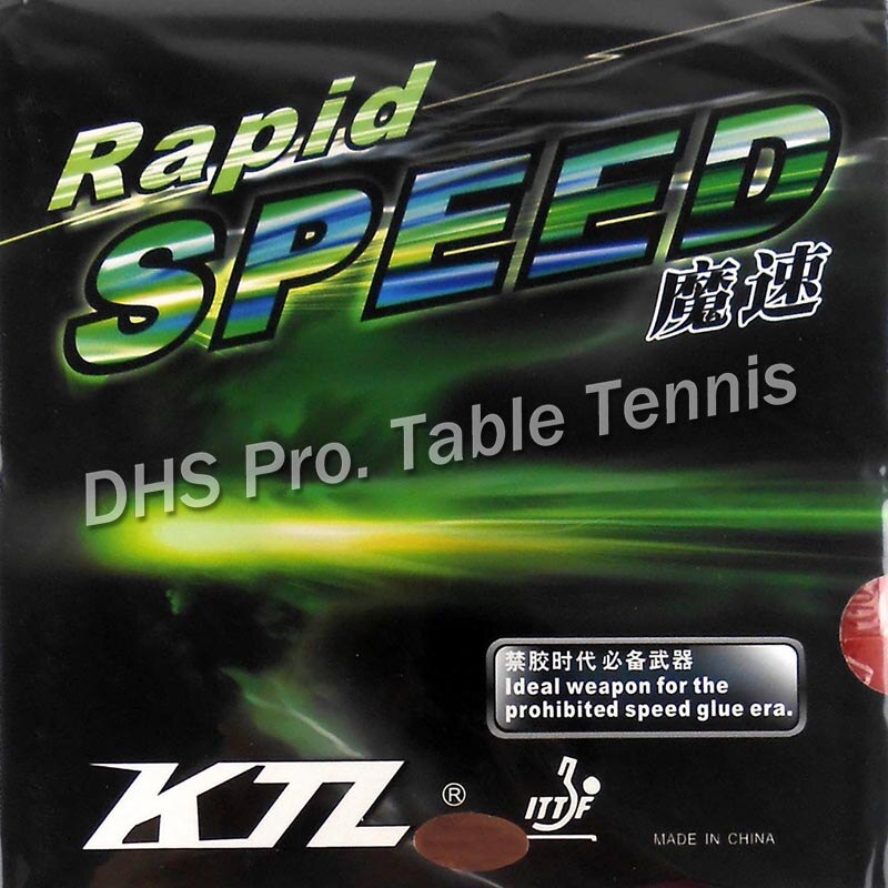 Goma de tenis de mesa KTL de velocidad rápida con esponja