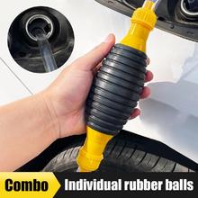 Universal Car Motocycle Siphon Pump Portable Fuel Hand Pump Manual Fuel Gasoline Diesel Transfer With Pvc Hose One Way Valve