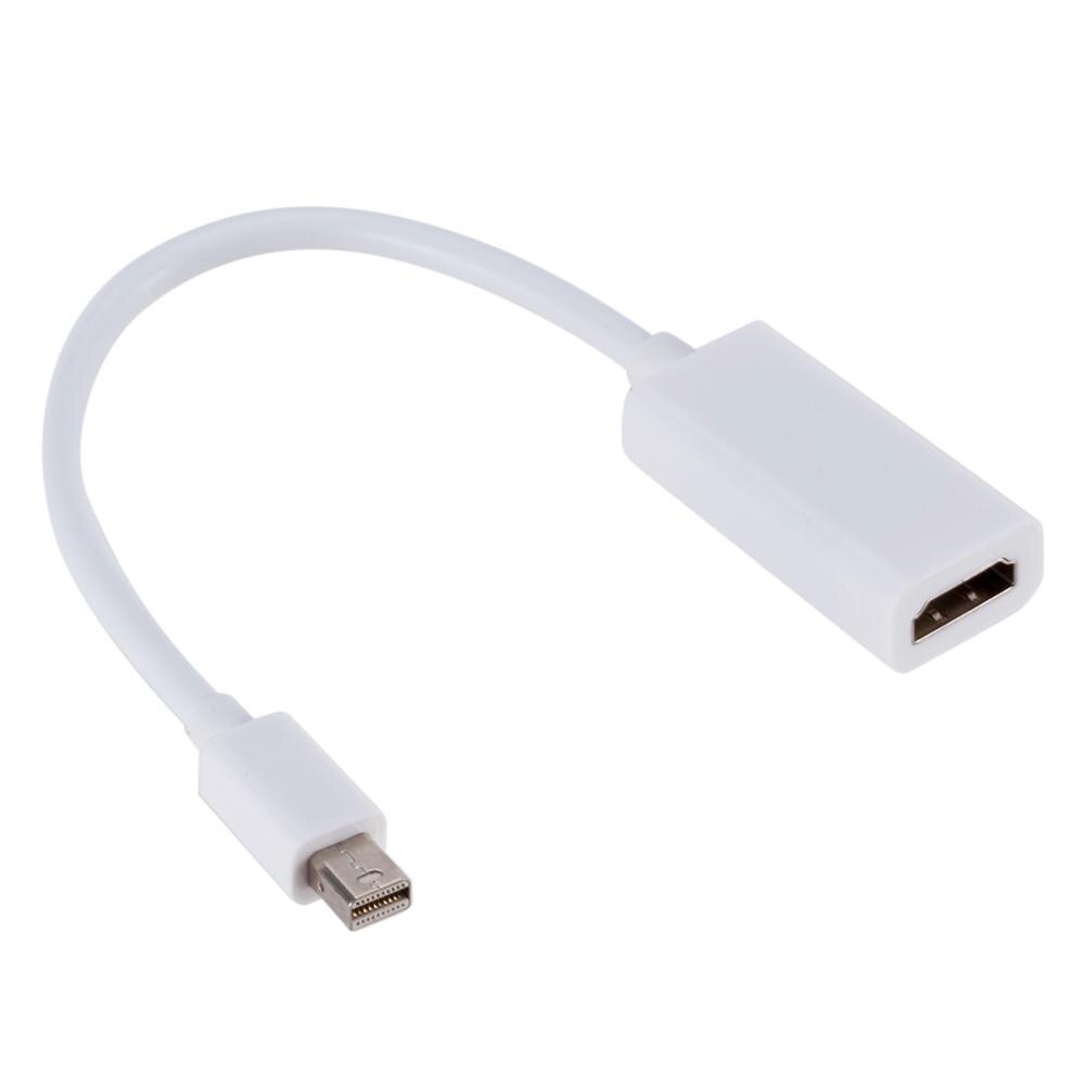 Port wyświetlacza Mini DisplayPort Adapter MINI DP na HDMI do konwertera Apple Mac Macbook Pro Air Hot Mini DP na HDTV