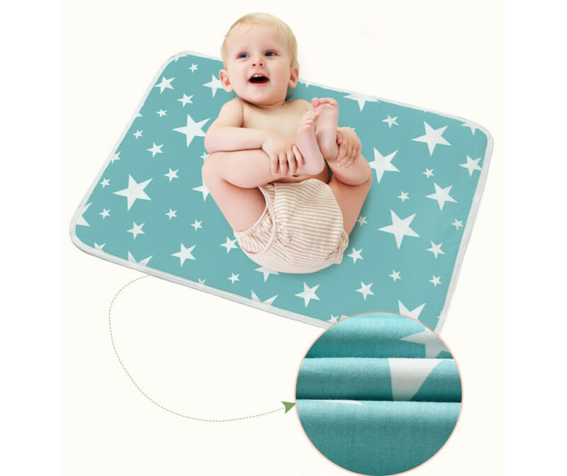 Småbarn barn pojke flicka monterade spjälsäng lakan 100%  bomull 50*70cm baby spädbarn barnkammare sängkläder