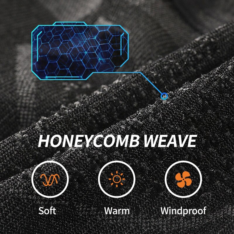 Outdoor Winter Plus Velvet Thick Ski Mask Sking Running Sport Training Cycling Full Face Mask Balaclava Windproof Warm XA86Q