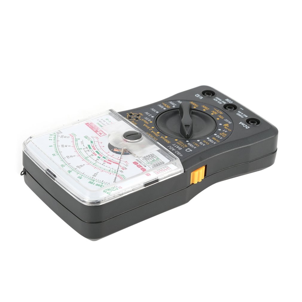 Mini Handheld Analog Multimeter AC/DC Voltmeter Amperemeter Widerstand Kontinuität Kapazität Batterie dB Kapazität Tester