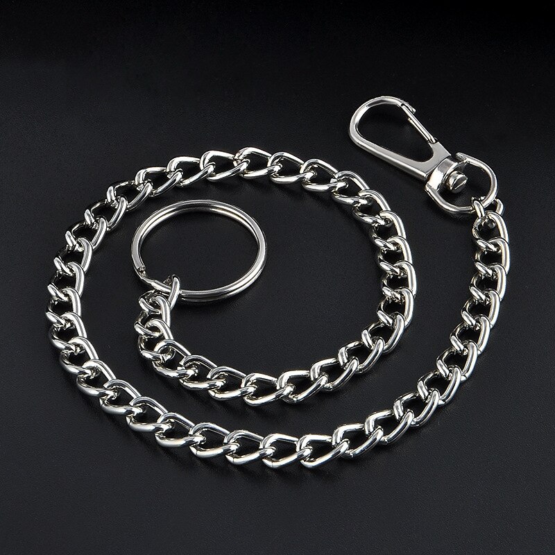 Nyckelring legering nyckelring metall nyckelring kedja hårdvara nyckel spänne tillbehör: Default Title