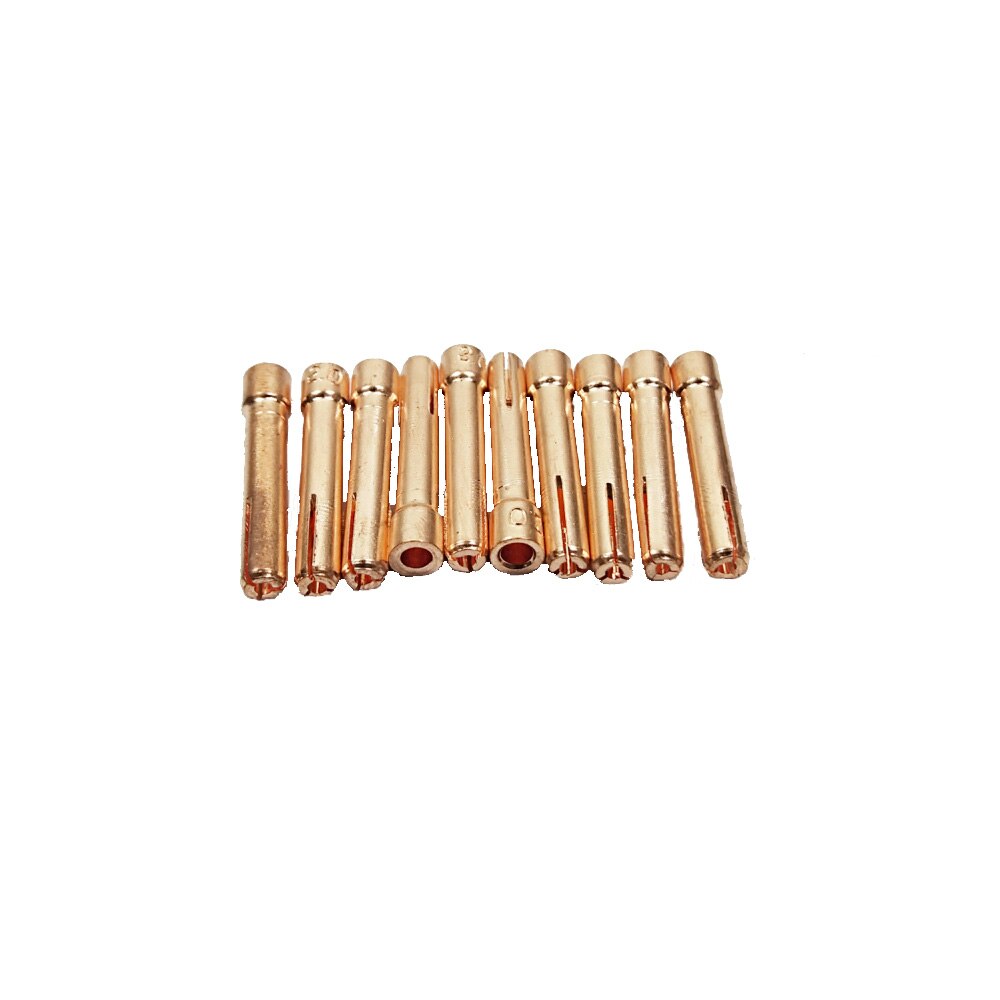 20 stk /4 stk argon svejsning tig brænder forbrugsmateriale 1.0mm 1.6mm 2.0mm 2.4mm 3.0mm 3.2mm tig wolfram elektrode spændespænde