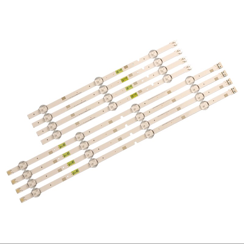 Led-achtergrondverlichtingsstrip met 7 lampen voor samsung 43 " tv, svs 43, fcom, fhd  ua43 , j , 51sw un43 5000 un43 j, 5200 n43, j , 5300 v5dn-430 , sma -r1 430 smb