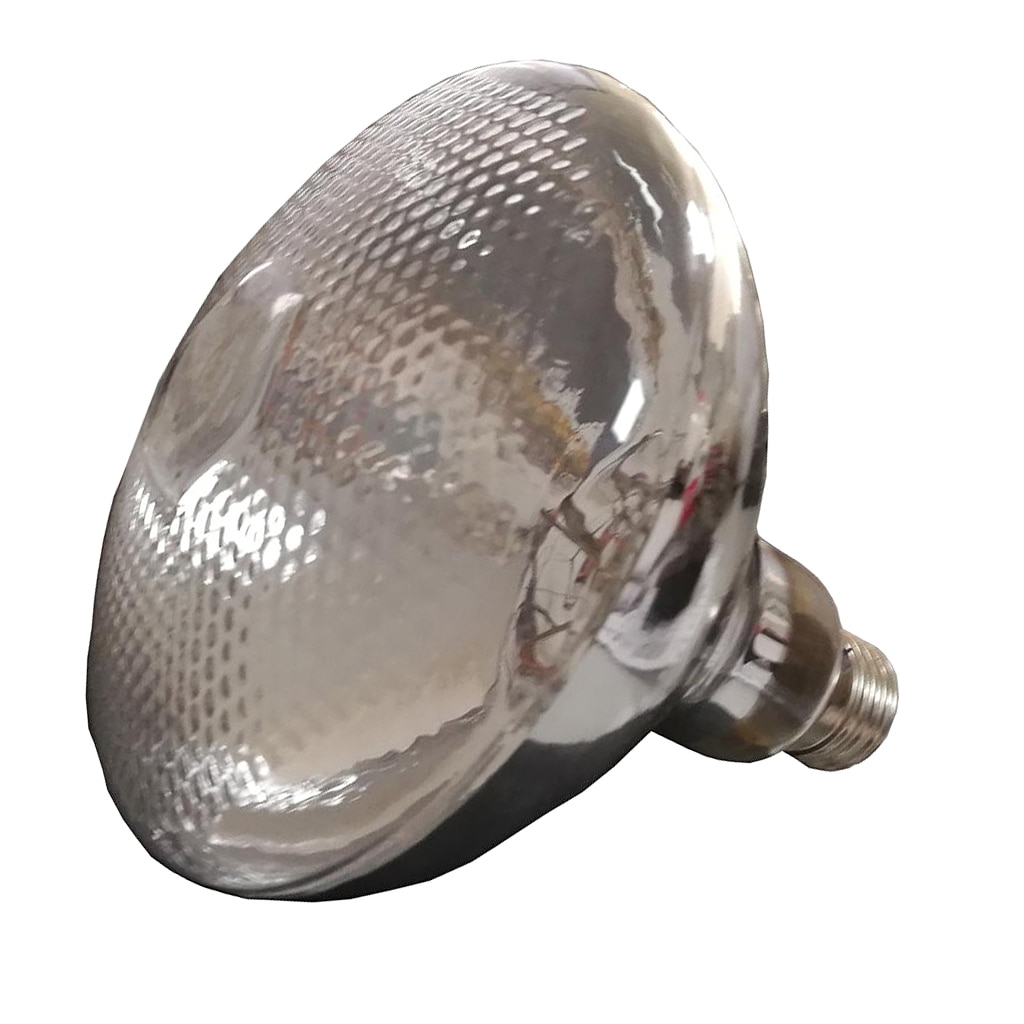 petsola 220V-240V 250W Infra-red Heat Bulb Lamp White Light Piglet Livestock Brooder