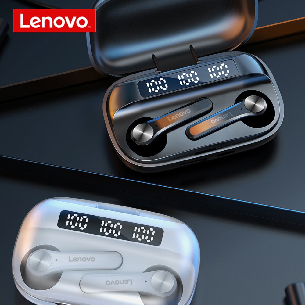 Original Lenovo TWS Wireless Earphone QT81 XT91 XT89 XT90 Bluetooth 5.0 Earbuds Long Battery Life Noise Reduction Headset