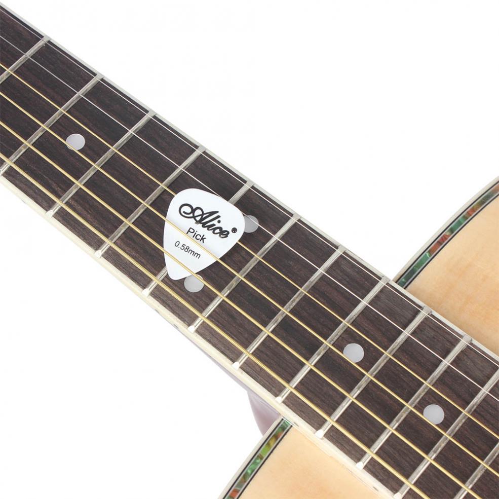 Farverige bærbare letvægts skridsikre picks skridsikre plekter tilbehør til akustisk elektrisk guitar bas