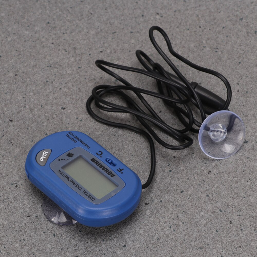 Mini High Precision Fish Tank Digital Aquarium Durable (Black)