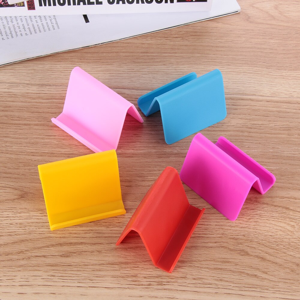 5 kleuren universele mini smartphone tafel bureau montage standaard telefoonhouder beugel voor mobiele telefoon tablets mobiele telefoon tablet