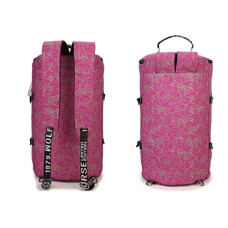Nueva mochila impermeable de lona para gimnasio para hombre, mochila multifunción, bandolera, bolso deportivo para Yoga, para viaje al aire libre
