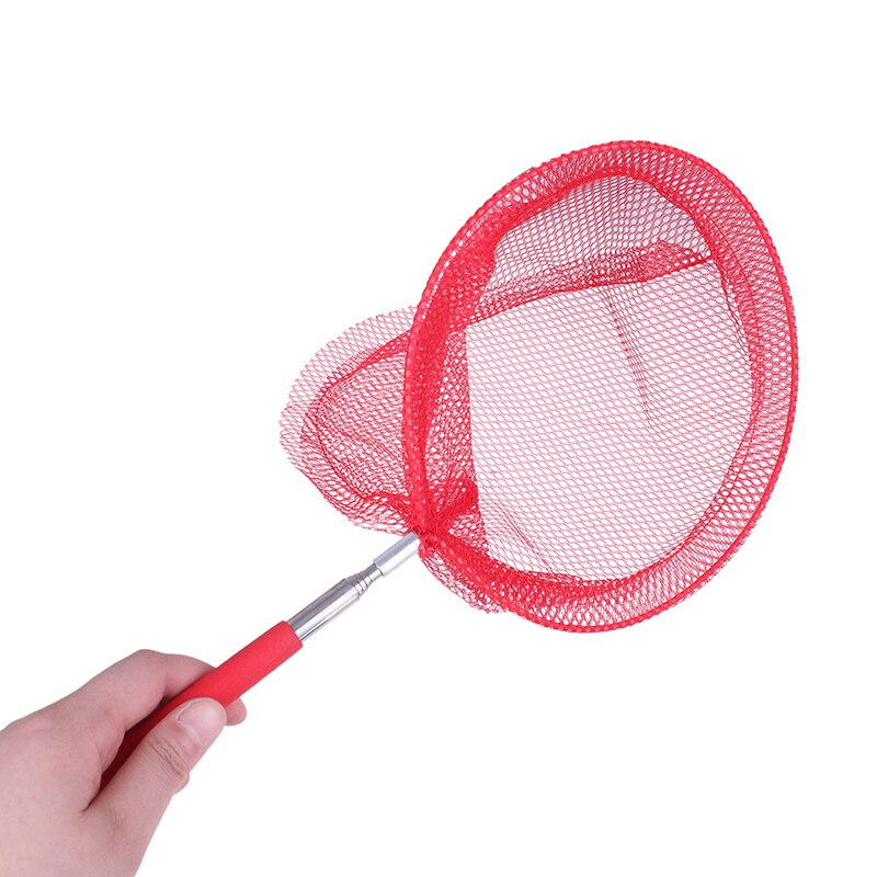 1pc Kids 34 Inches Telescopic Butterfly Net Extendable and Anti Slip Grip Perfect for Catching Bugs Insect Colorful Fishing Toys