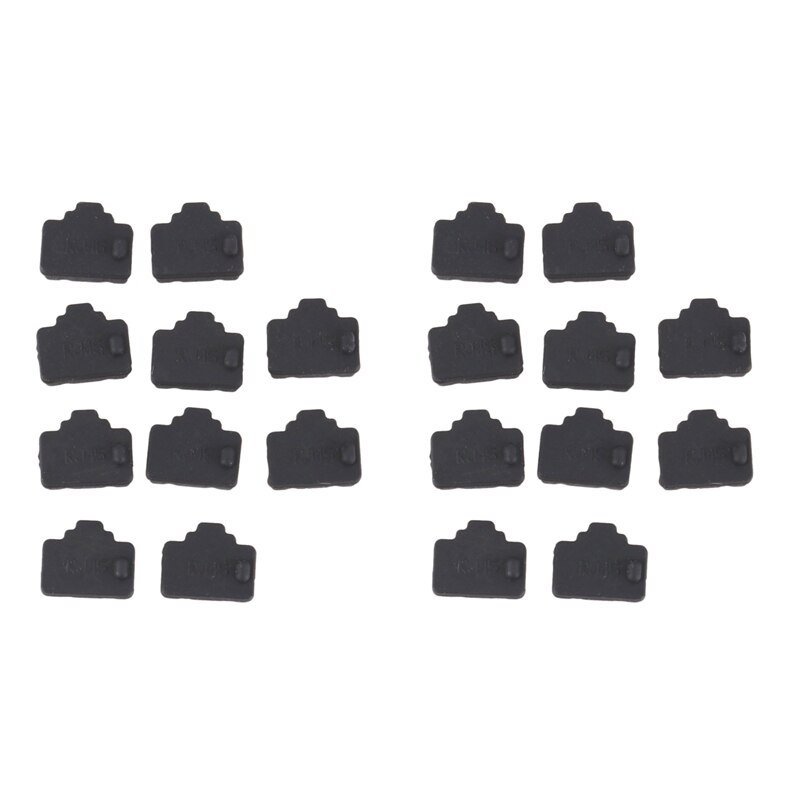 Ethernet-hub-anschluss  rj45, staubschutzkappen, steckerschutz, 20 stück, schwarz: Default Title