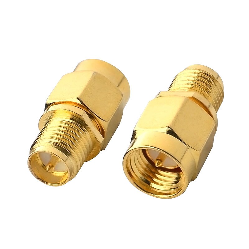 2 Pieces RF Coaxial Coax SMA Adapter Kit SMA Male Female WiFi Antenna Extension Connector: 2 x 2pcs