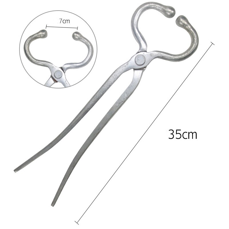 1Pc Stainless Steel Cow Nose Plier Plastic Bull Nose Ring Install Plier Cattle Traction Ring Bovine Clamp Farm Equipmemt