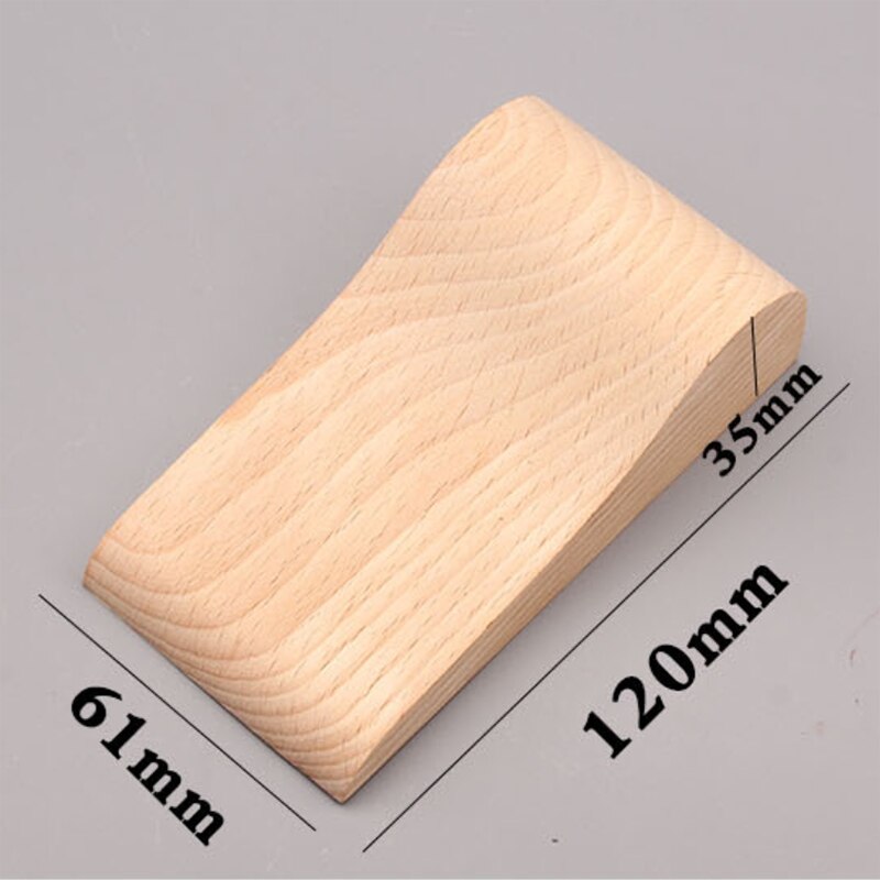 Handmade Leather Tools Strap Bending Tools Bending Molding Tools Elm Fine Waxed Polished Grinding Beech for Watch Belt