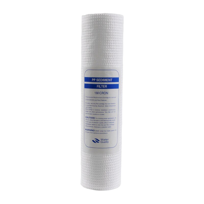 10pcs 1&amp;5 Micron Pp Spun Polypropylene Sediment Water Filter Replacement Cartridge Reverse Osmosis 10 Inch pp Cotton Filter 100g